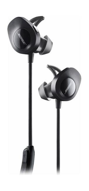 سماعة الأذن اللاسلكية بوس ساوند سبورت حول الرقبة – أسود