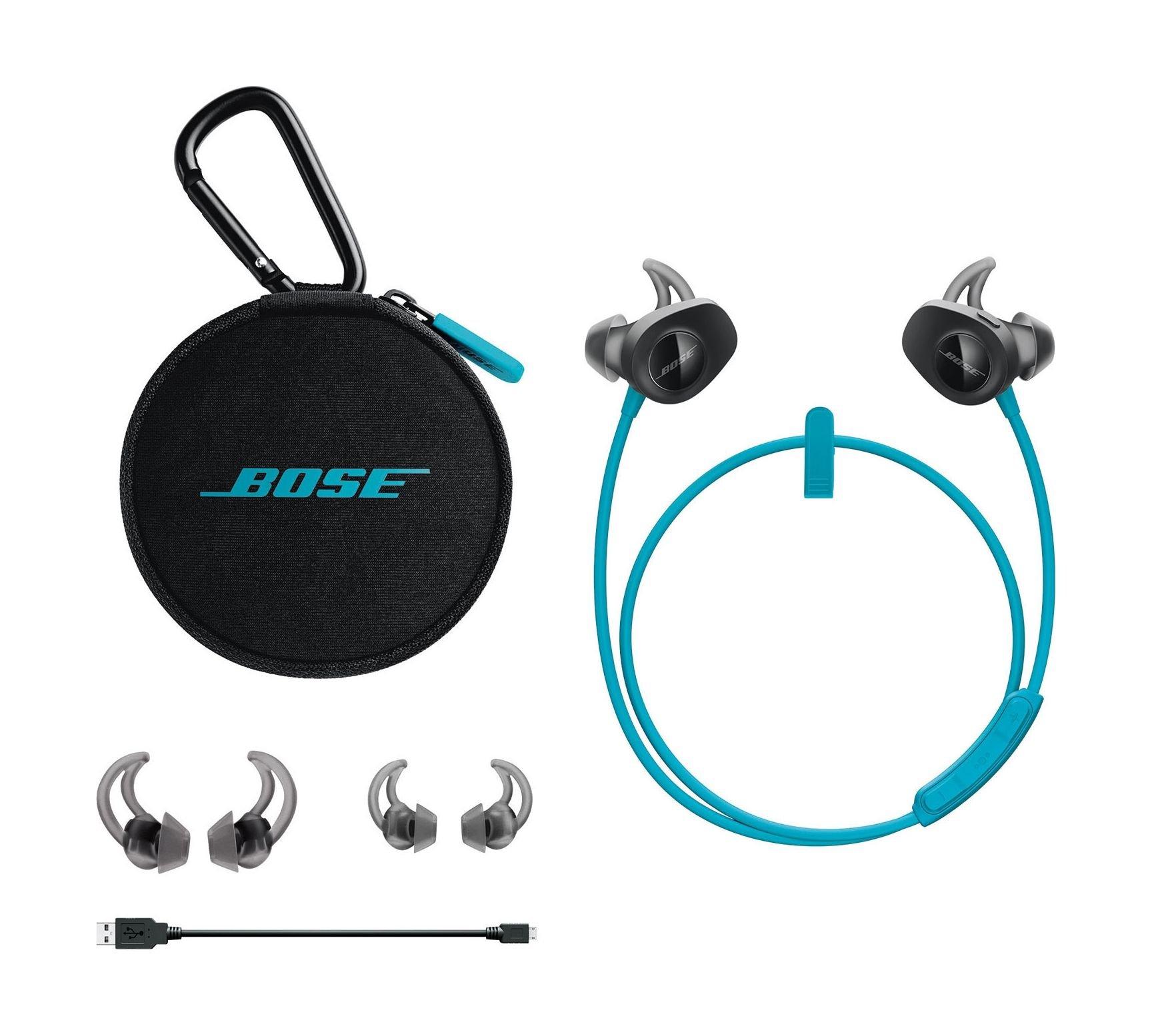 سماعة الرأس اللاسلكية ساوند سبورت من بوز - أزرق