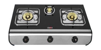 Clik On 3Burner Gas Stove (CK4257/3) Price in Kuwait Xcite