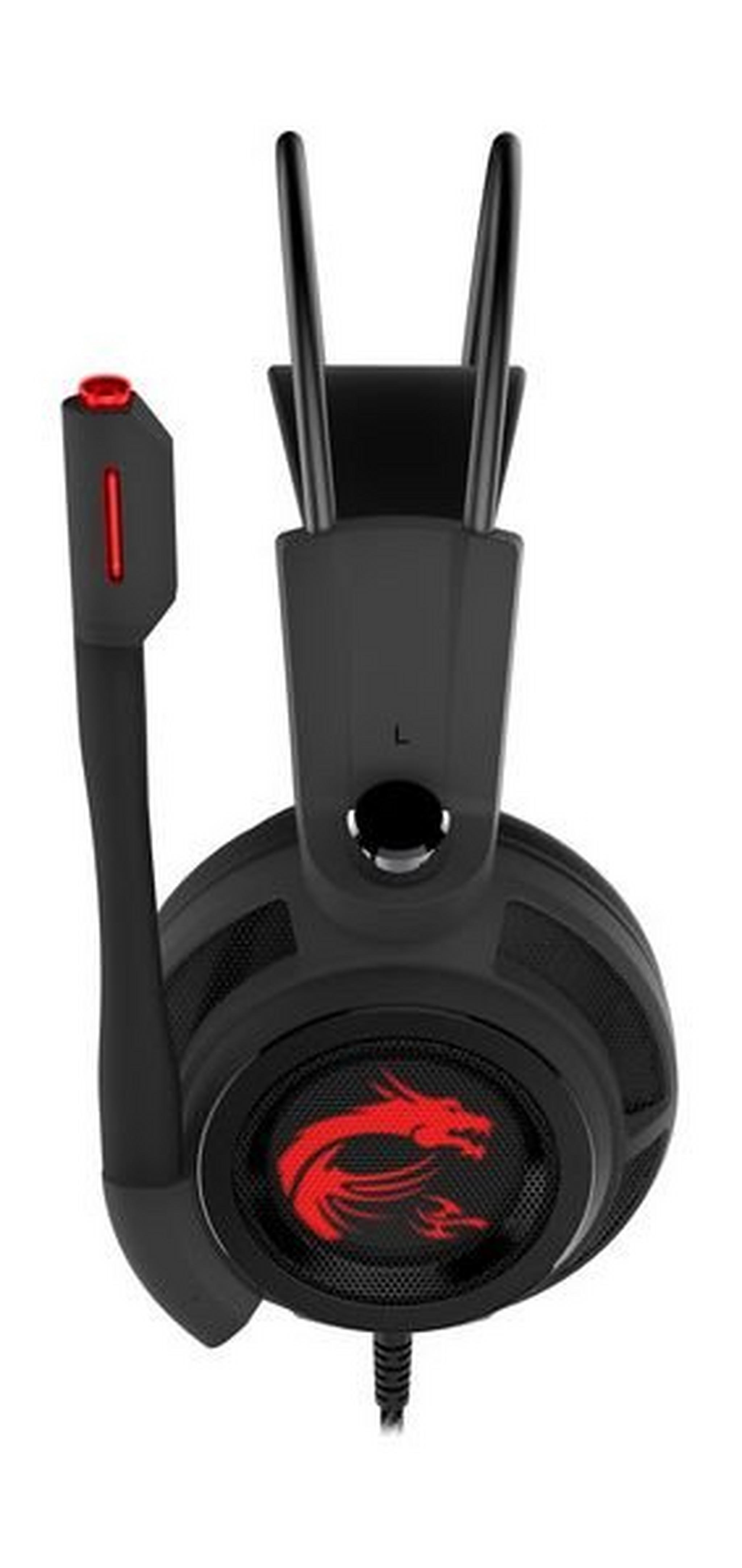 MSI Over-Ear Gaming Headset (DS502) – Black