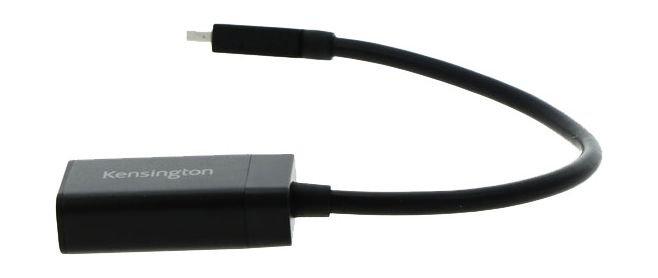 محول فيديو لوصلة الشاشة "ميني ديسبلاي" إلى موصّل "في جي إيه" من كينسينجتون - أسود (VM1000)