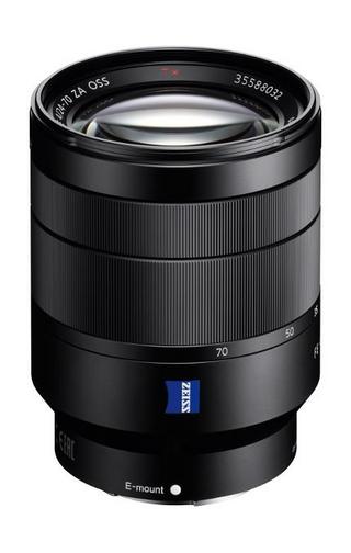 Buy Sony vario-tessar t fe 24-70mm f/4 za oss lens - black in Kuwait