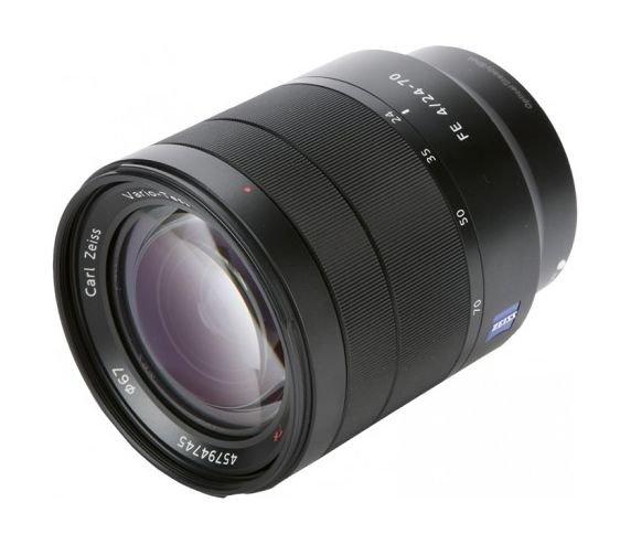 عدسة فاريو - تيسار تي  إف إي ٢٤ - ٧٠ ملم بفتحة عدسة إف/ ٤ زد إيه أوس من سوني - أسود