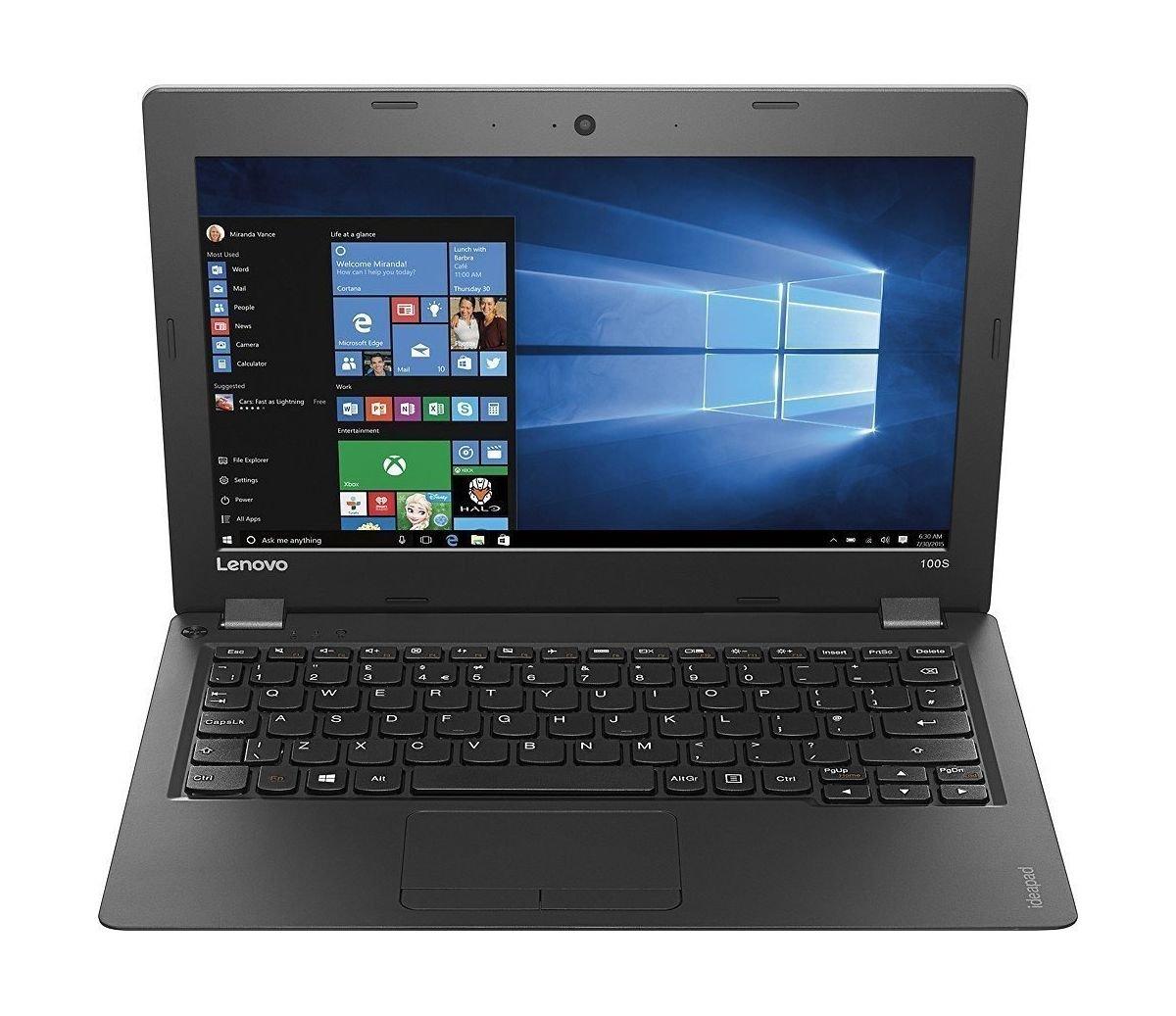 Lenovo Ideapad 100s Atom 2GB RAM 32GB SSD 11.6 – inch Laptop – Silver