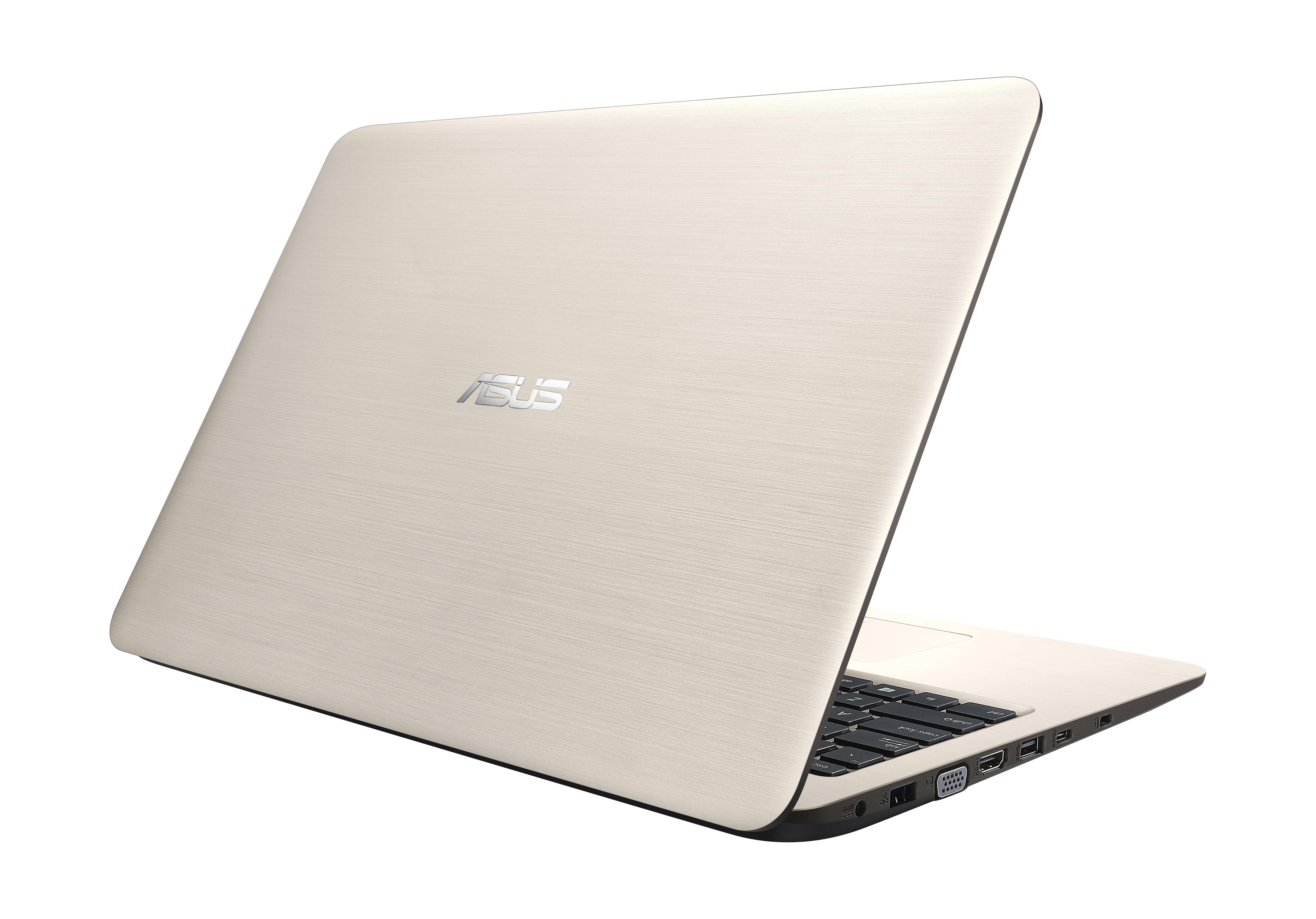 Asus X Series Core-i5 4GB RAM 500GB HDD Win10 15.6-inch Laptop (ASX556UJ) - Gold