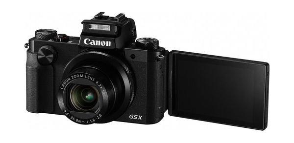 Canon PowerShot G5X 20.2MP WiFi Digital Camera - Black