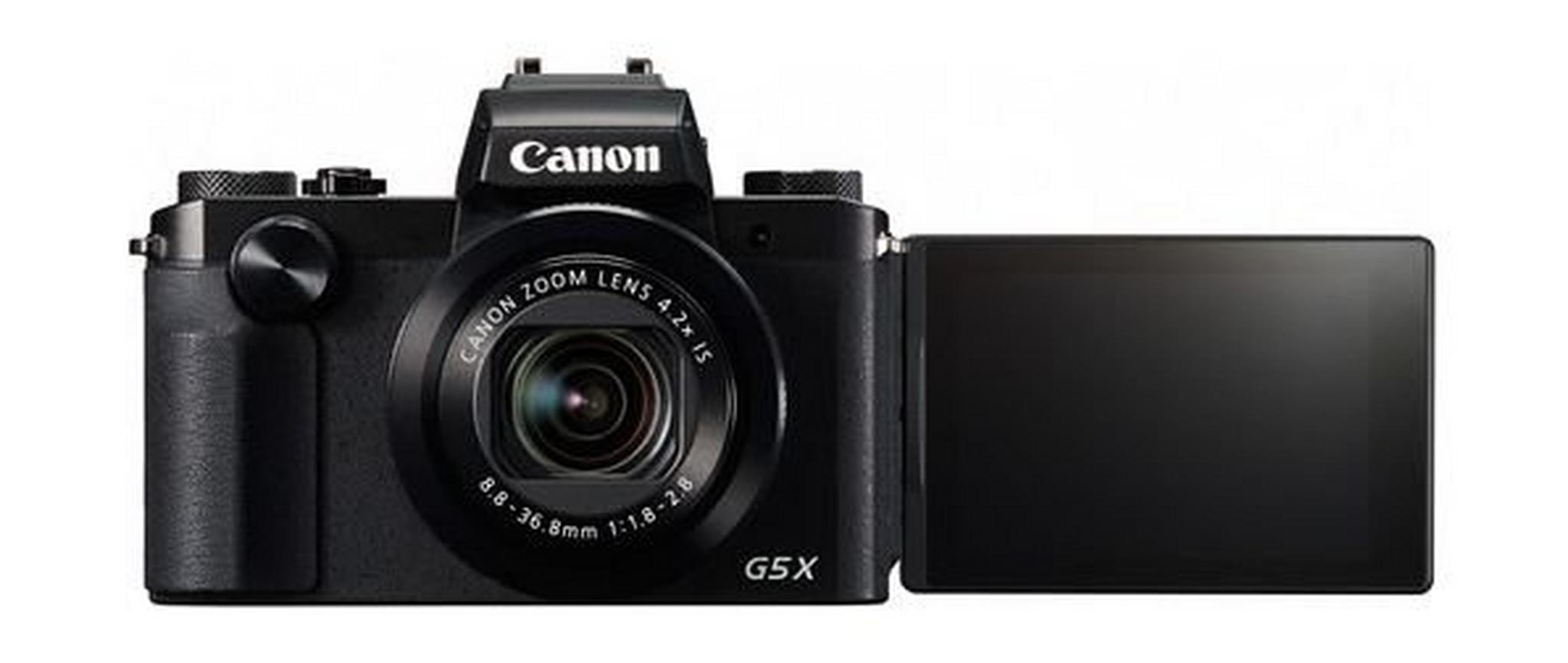 Canon PowerShot G5X 20.2MP WiFi Digital Camera - Black
