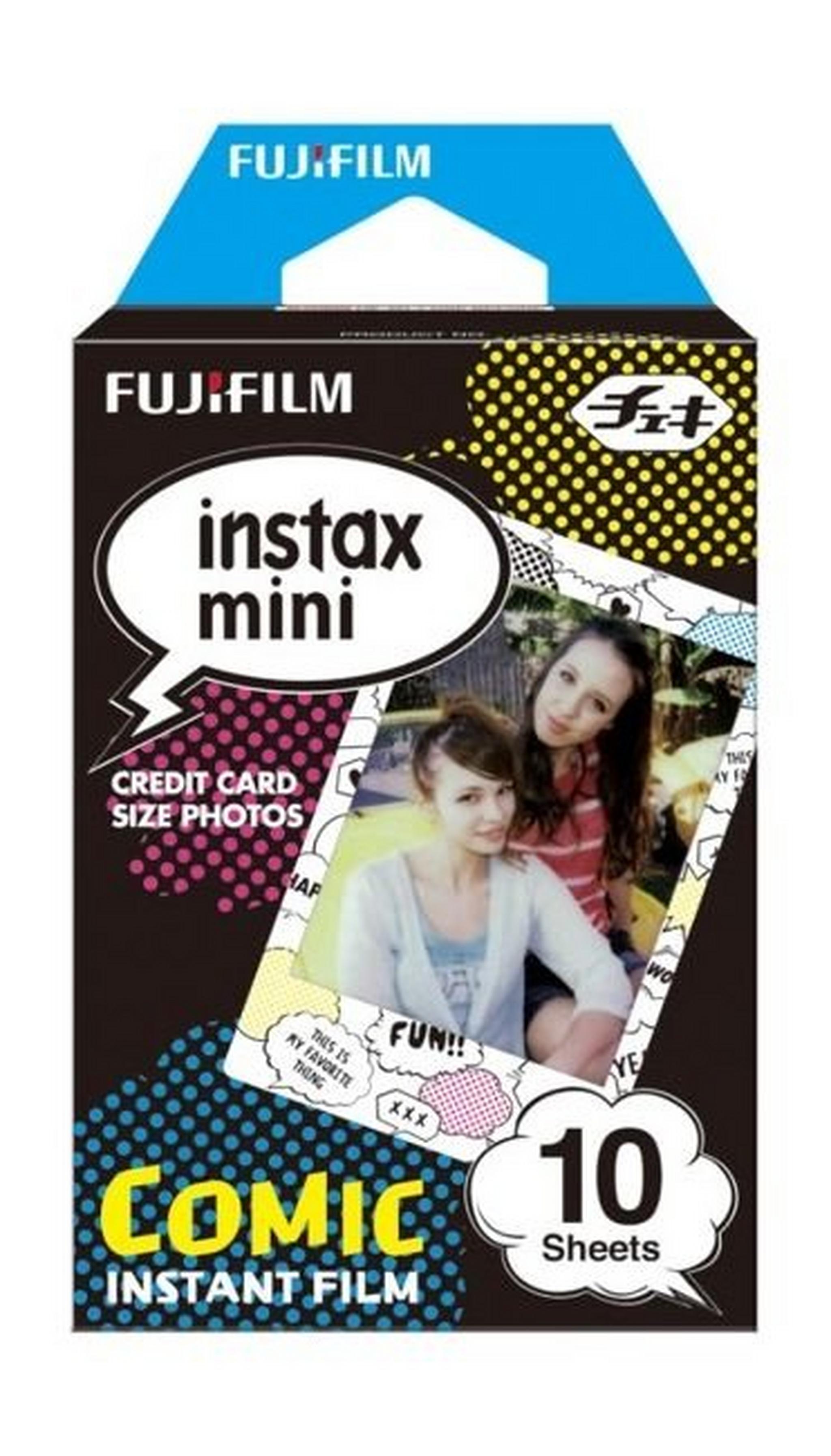 Fujifilm Instax Mini Comic Film – 10 Sheets Per Pack