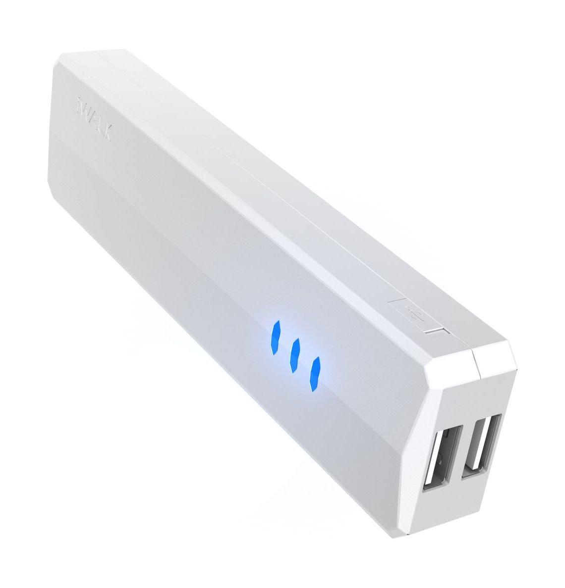 iWALK Supreme Dual-USB 10400mAh Power Bank - White