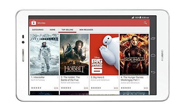 Huawei MediaPad T1 8GB 5MP 3G 8inch Tablet (S8701U) Gold Price in