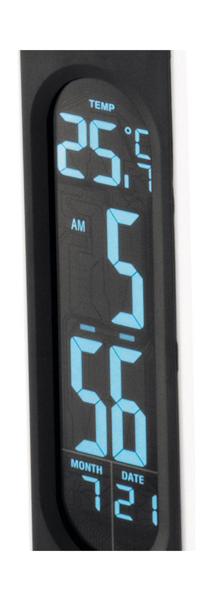 Rexel ActiVita Strip+ Daylight Lamp with Clock, 4402011 - White