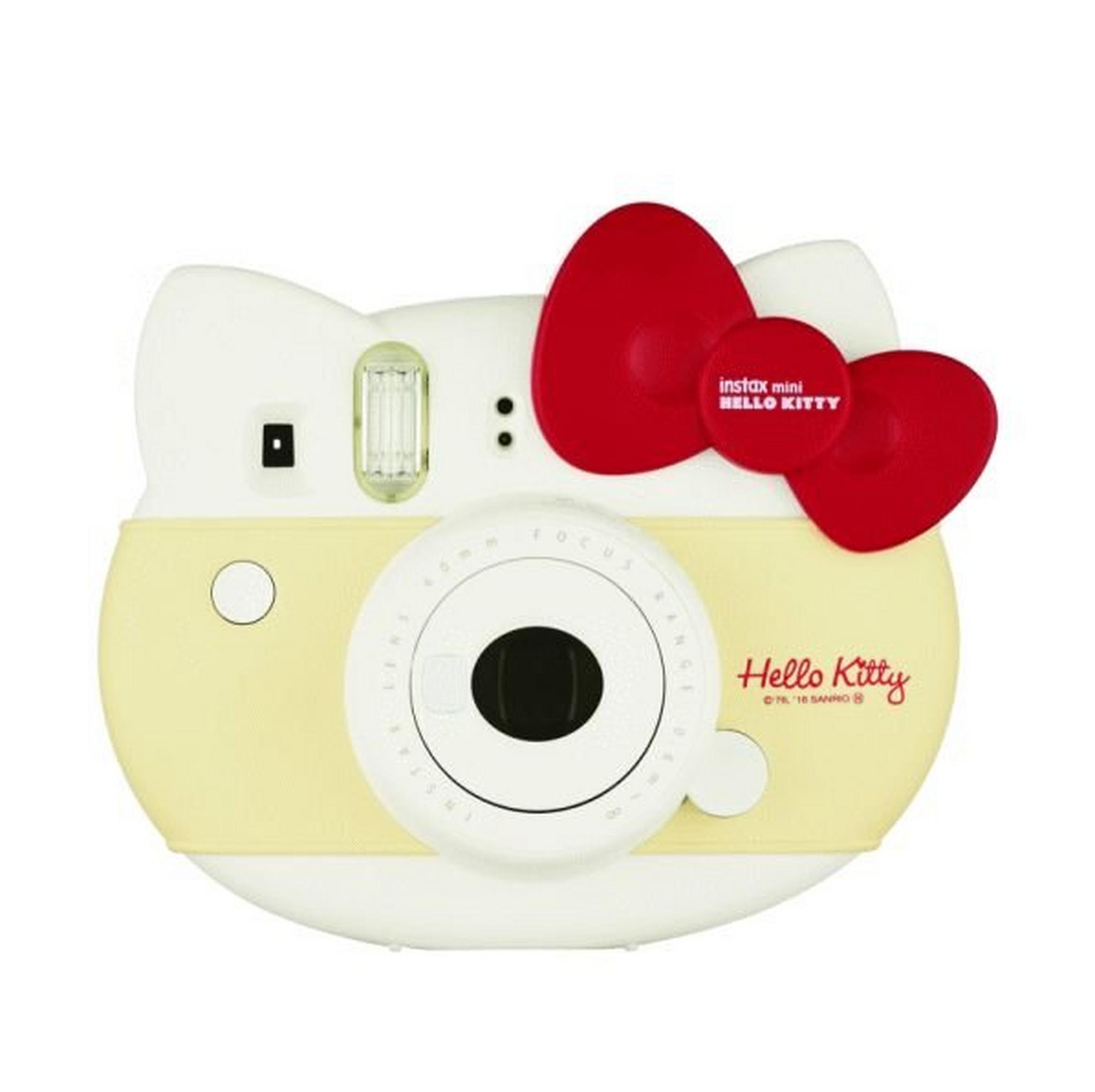 Fuji Instax Mini Hello Kitty Instant Film Camera - Red + Film Kit
