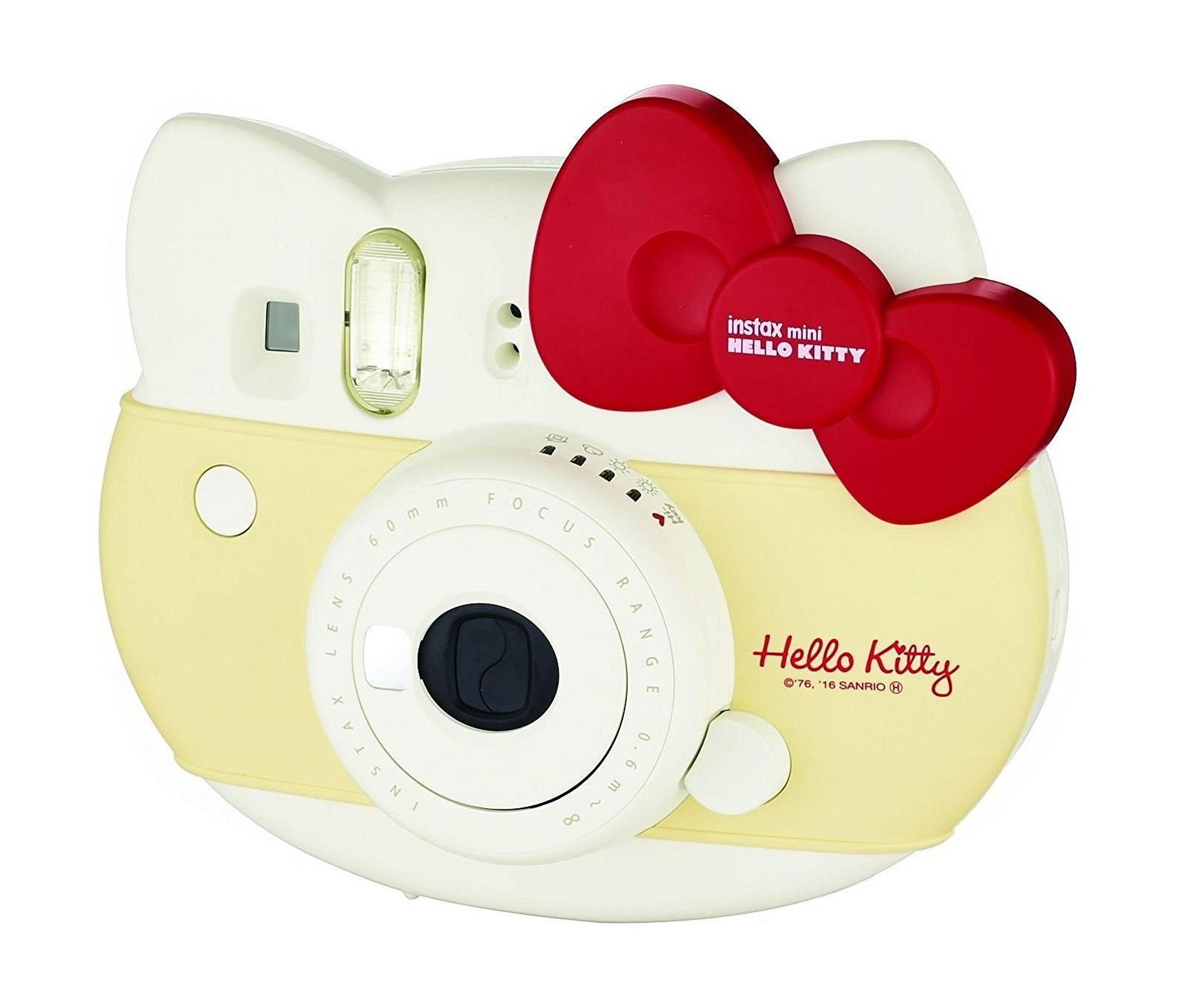 Fuji Instax Mini Hello Kitty Instant Film Camera - Red + Film Kit