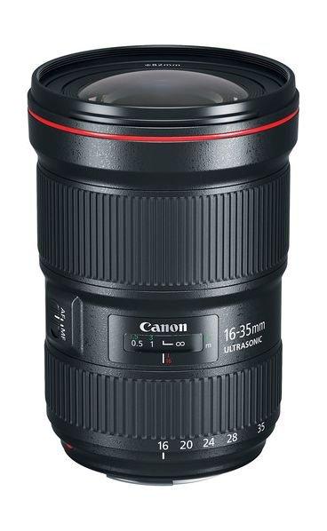 Buy Canon ef 16-35mm f/2. 8l ii usm wide-angle zoom lens in Saudi Arabia