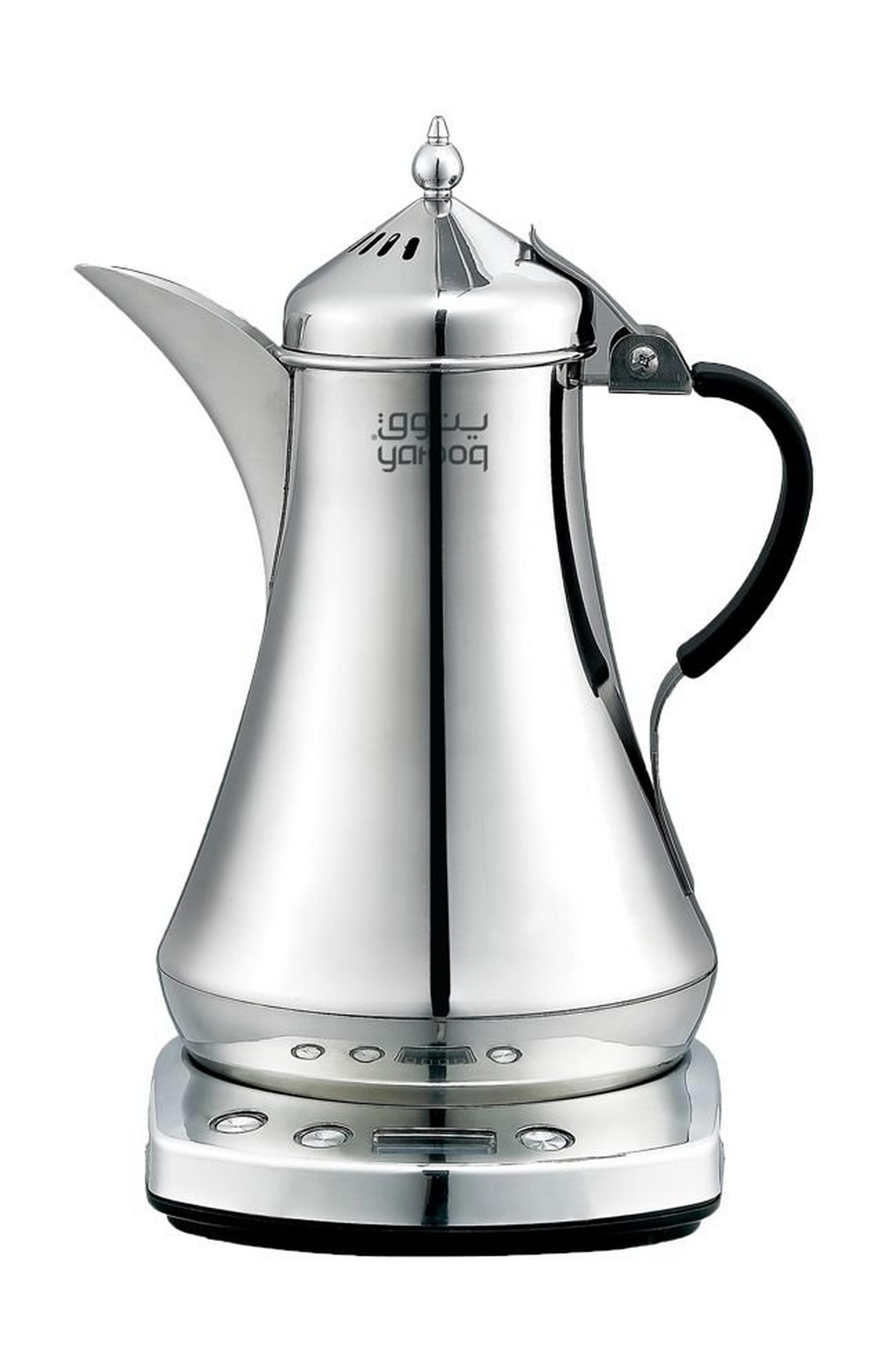 Yatooq Arabic Electric Coffee Maker 875ML - Silver