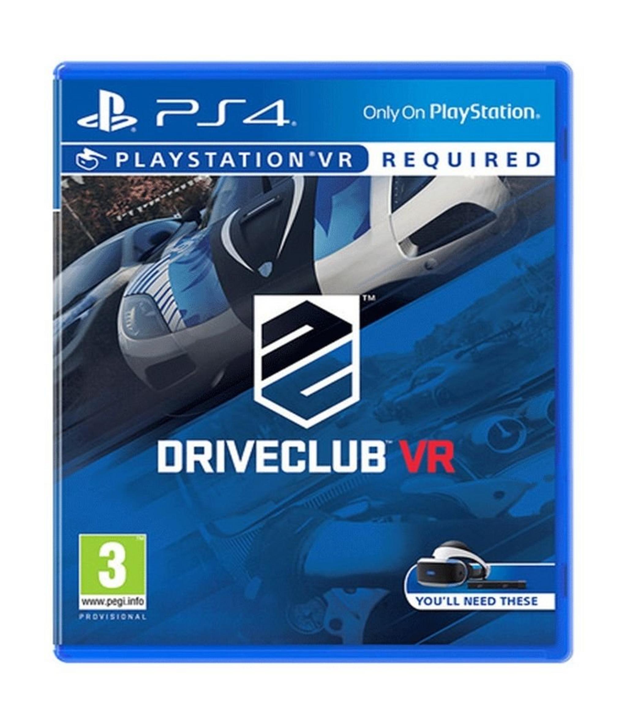 DriveClub – Playstation 4 VR Game