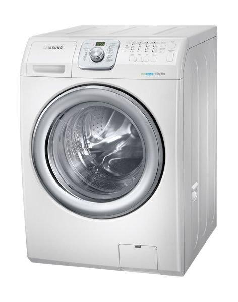 Samsung 14 KG Front Load Washer Dryer With Eco Bubble Technology (WD14F5K3ACW) - White