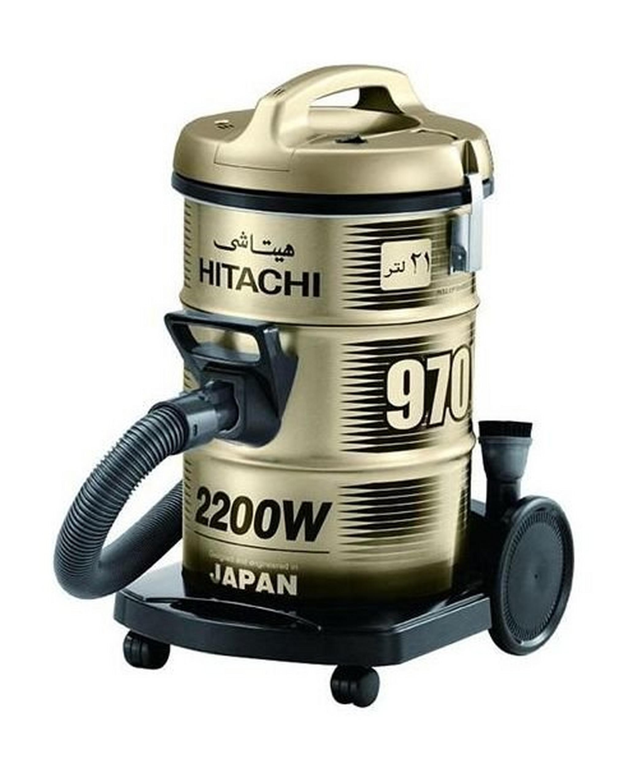 Hitachi 2200W 21L Drum Vacuum Cleaner (CV-970Y) – Gold