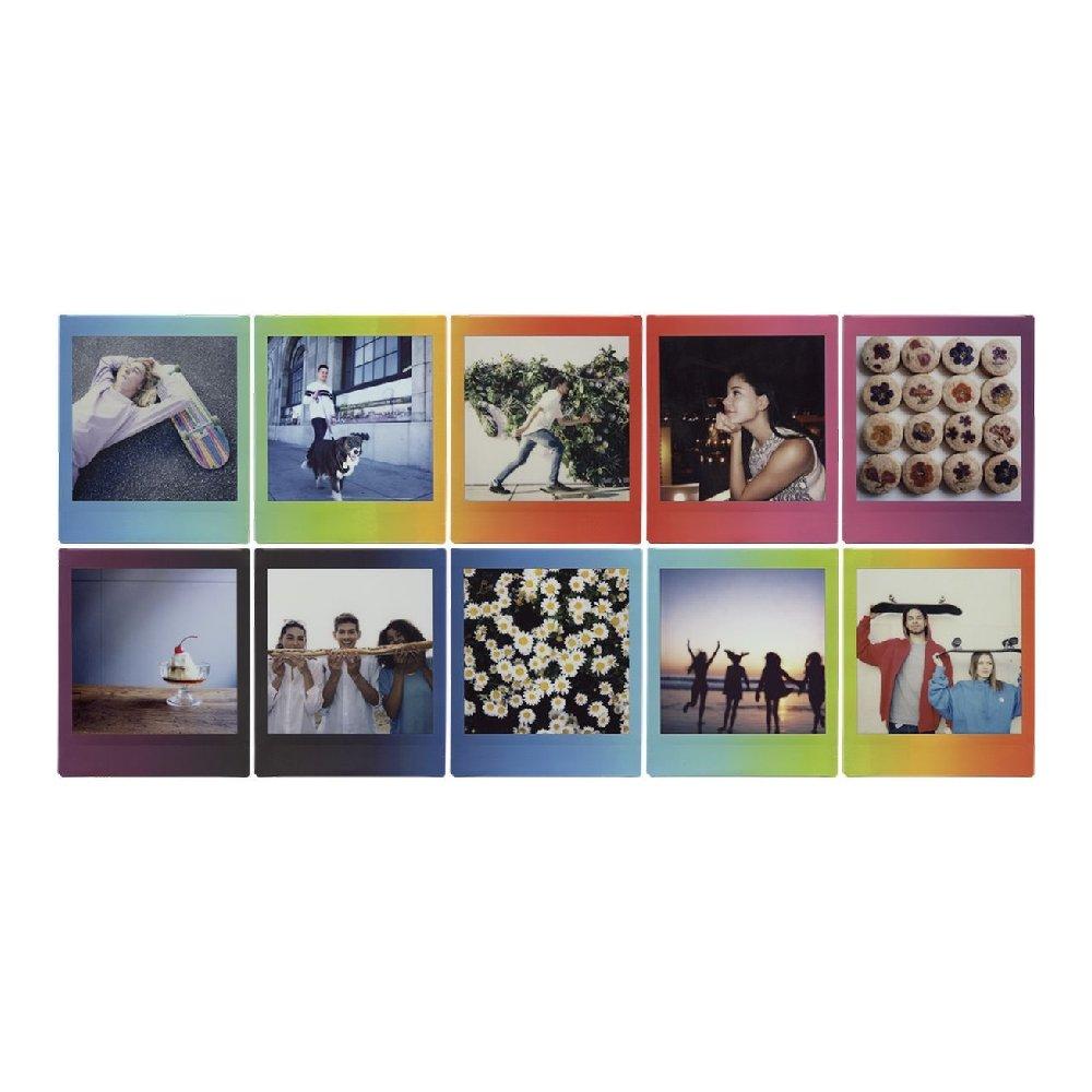 Instax Square Rainbow Film - 10 Exposures (FUJI PH BOX-YL)