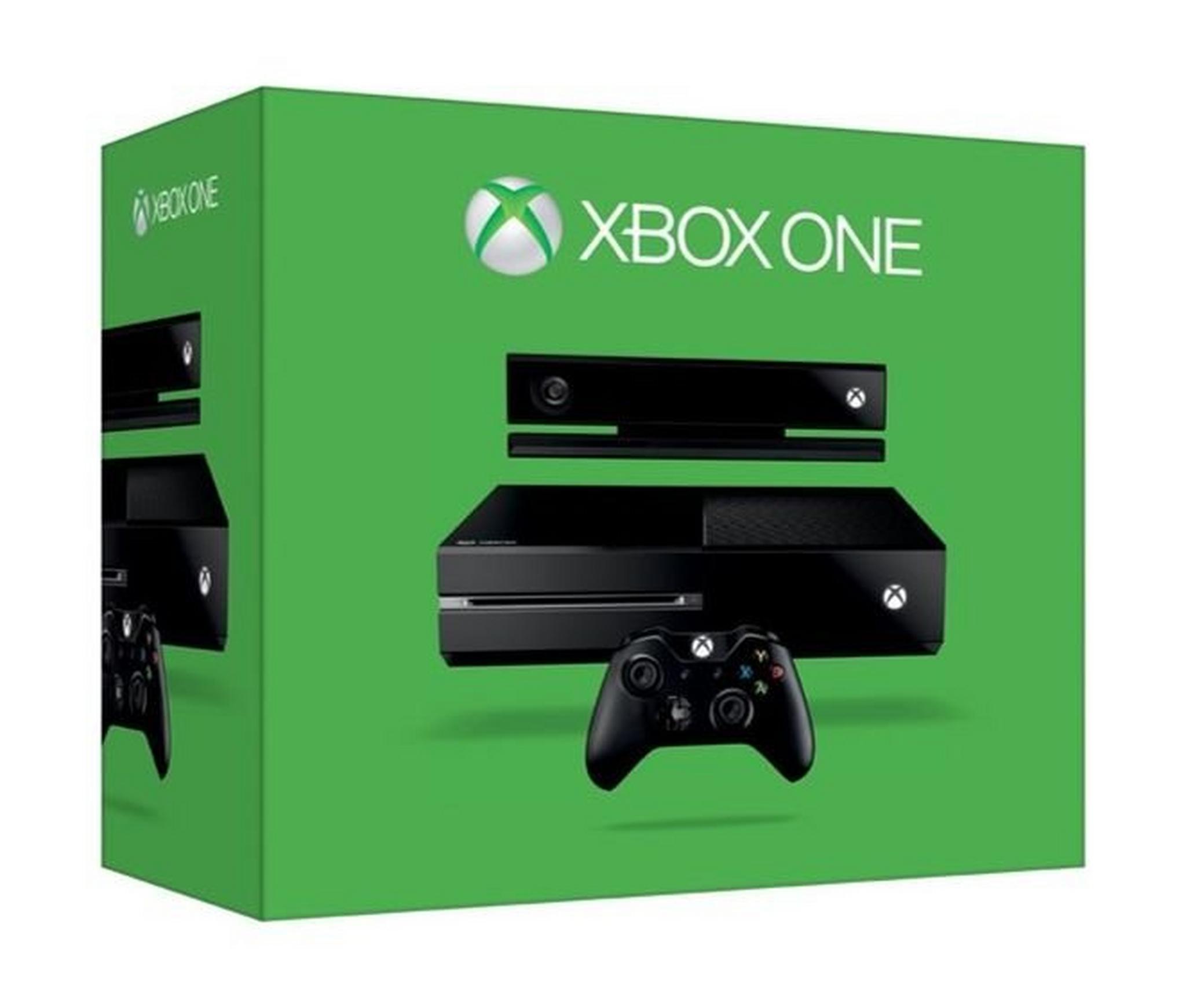 Microsoft Xbox One 500GB Console With Kinect Sensor + 2 Games + 1 Controller + 3 Month Xbox Live Gold Membership