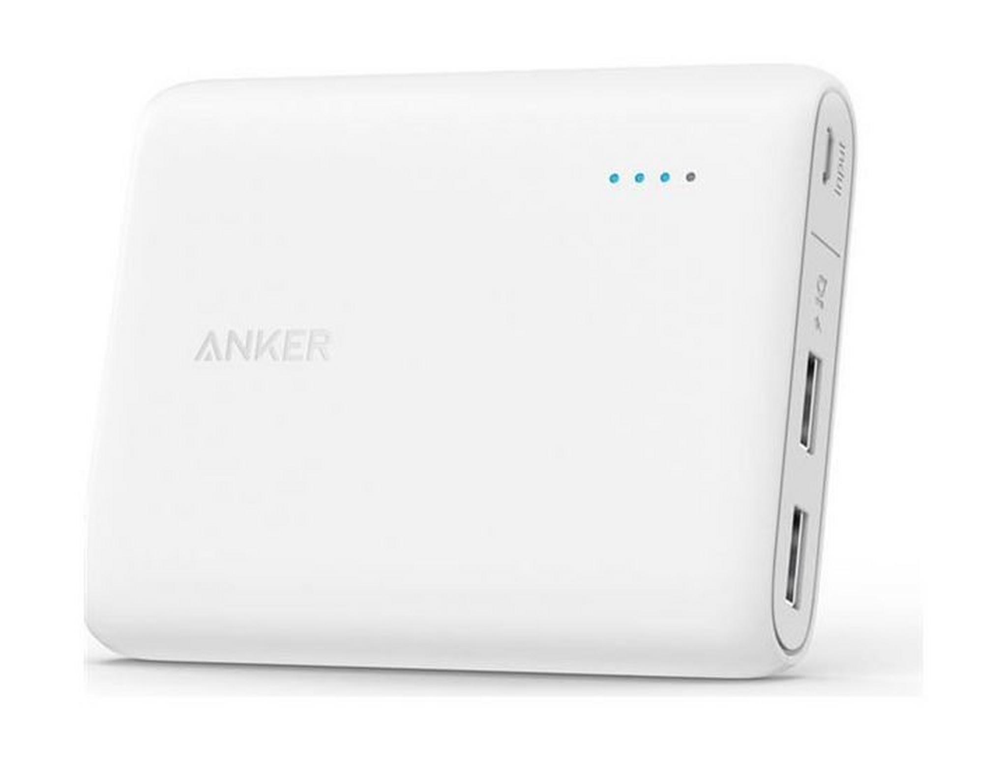 Anker PowerCore 10400 mAh Portable Power Bank - White