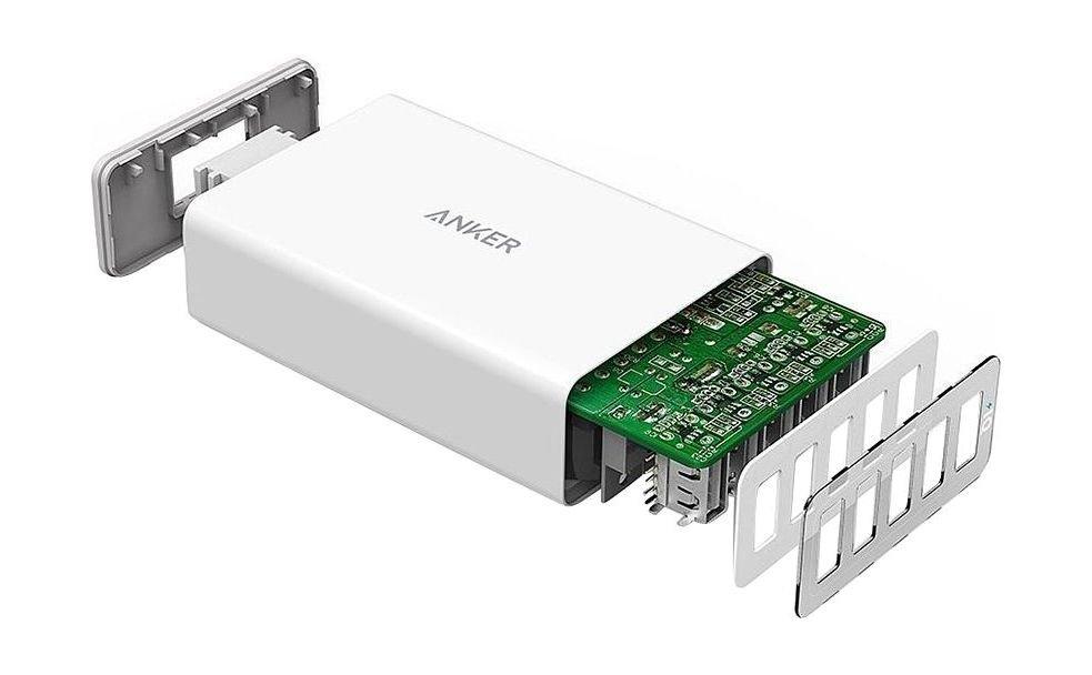 Anker PowerPort 5 40W 5-Port USB Charger - White