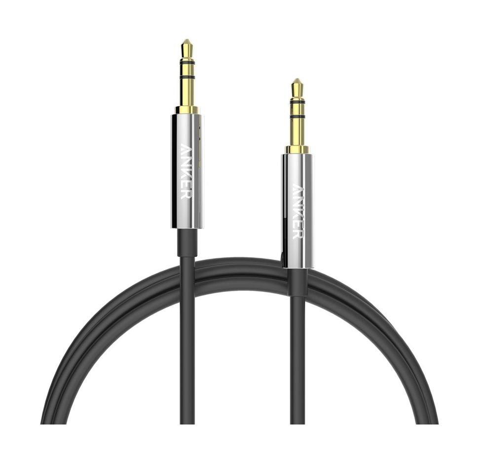 Anker 3.5 mm Auxiliary Audio Cable 1.2 Meter (A7123011) - Black