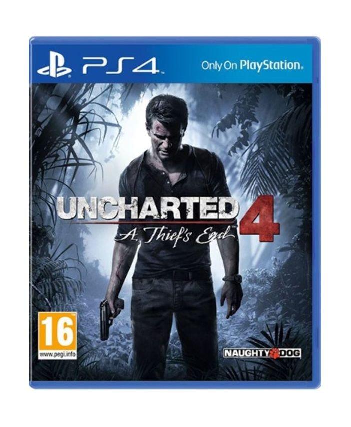 Sony PlayStation 4 1TB Console + 2 Controllers + 2 Games (Uncharted 4: A Thief's End, Uncharted: The Nathan Drake Collection)
