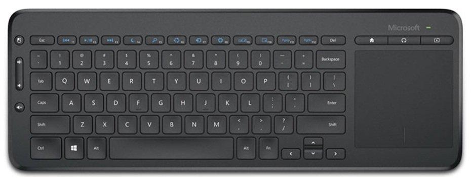 Microsoft AIO Media USB Keyboard +Loctek Single Shelf DVD Wall Mount + Philips 3 Meters HDMI Cable