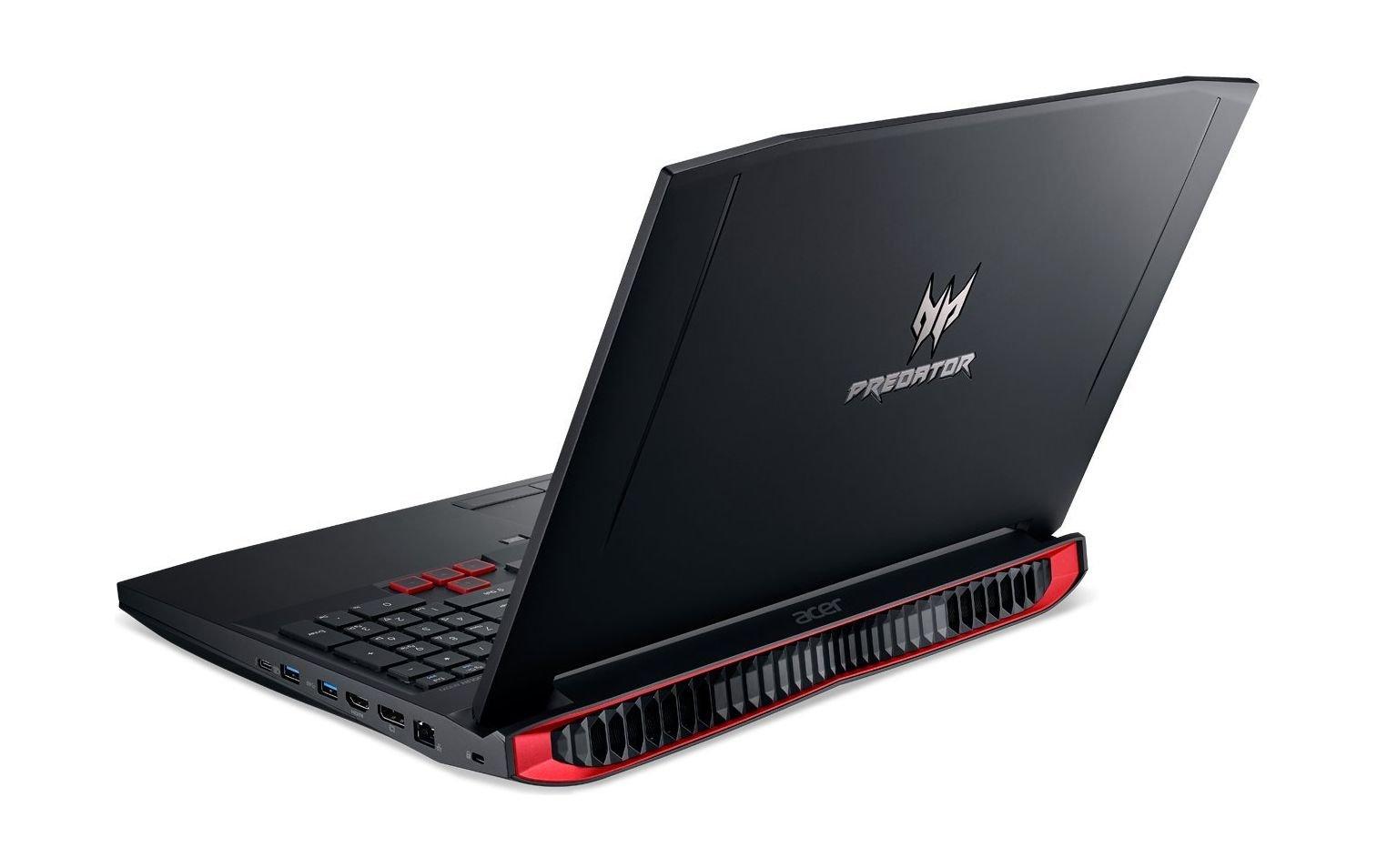Acer Predator 15 Core-i7 16GB RAM 1TB HDD+256SSD 8GB nVidia 15.6-inch Gaming Laptop (G9-592-729E) - Black