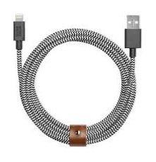 Native Union Belt Lighting To USB Cable – 1.2M – Zebra