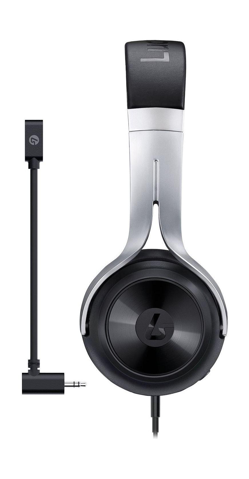 Lucid Sound LS20 Universal On-Ear Wired Gaming Headset w/Mic - Black