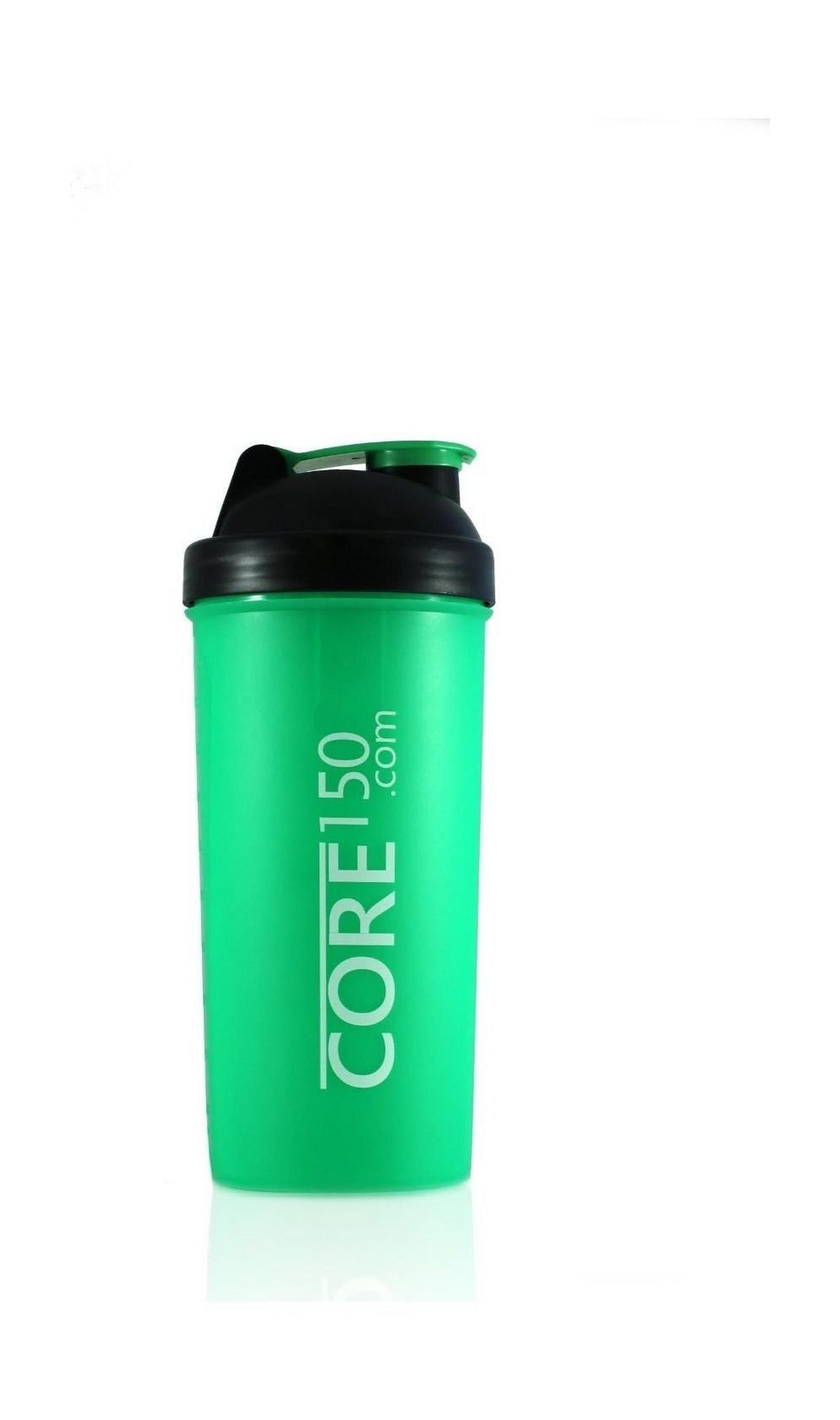زجاجة الشرب للرياضة من كور١٥٠ – أخضر / غطاء أسود