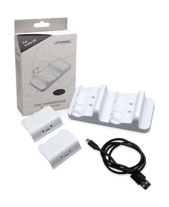 Xbox One Dual Charging Docking Station - White