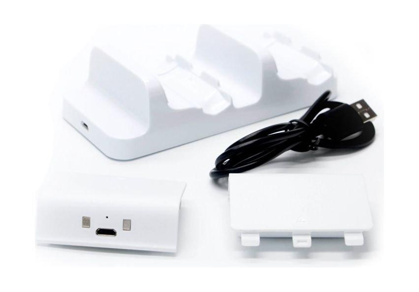 Xbox One Dual Charging Docking Station - White