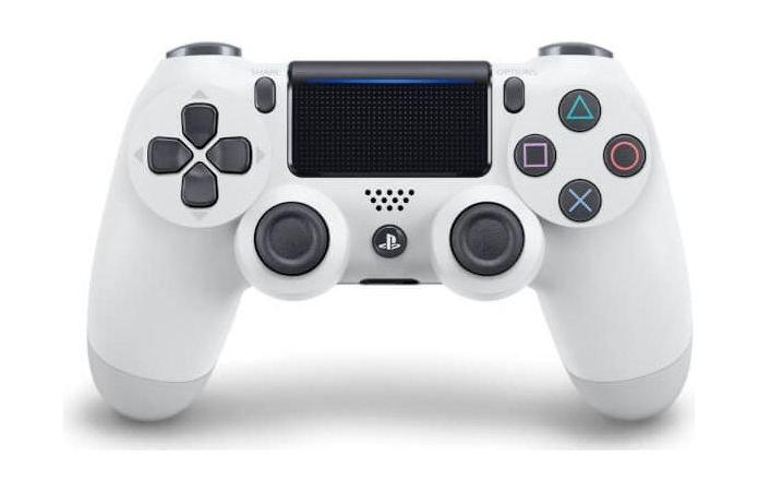 Buy Sony ps4 controller dualshock 4 wireless – white in Saudi Arabia