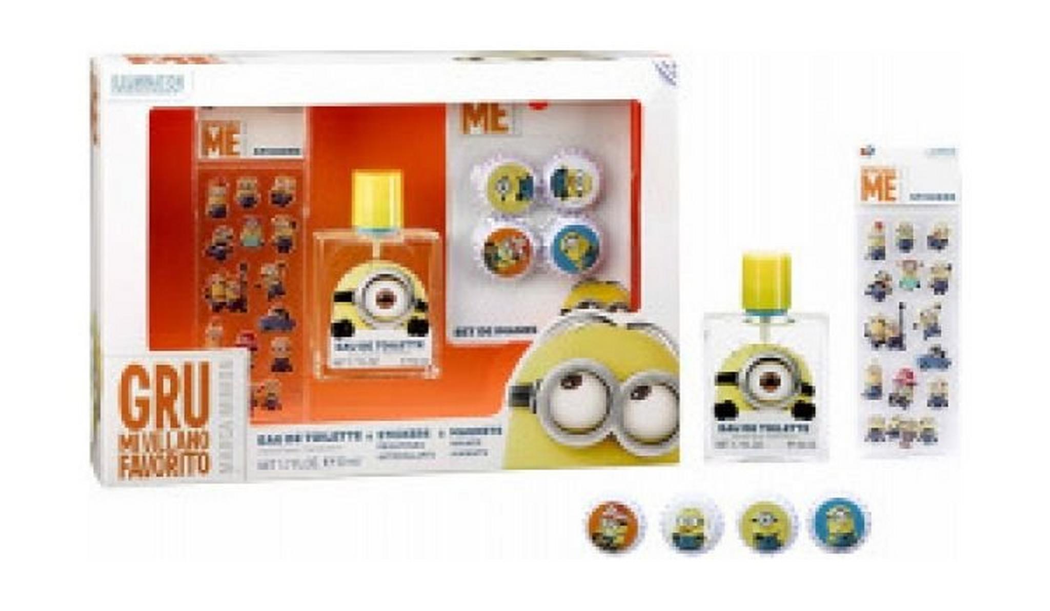 Cartoon Network Minions Kids Set Eau De Toilette 50ML + Magnets + Stickers (6183)