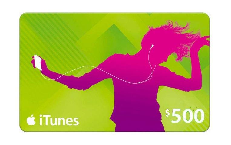 Apple iTunes Gift Card $500 (U.S. Account) - Instant Email Delivery
