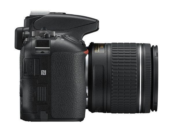 كاميرا نيكون الرقمية دي٥٦٠٠ - ٢٤,٢ ميجابكسل - واي فاي مع عدسة دي إكس ١٨-٥٥ ملم بفتحة إف / ٣,٥ - ٥,٦ جي في آر - أسود