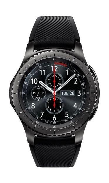 Samsung Gear S3 Frontier Smart Watch SM R760NDAAKSA Large Dark Grey Price in Kuwait Xcite