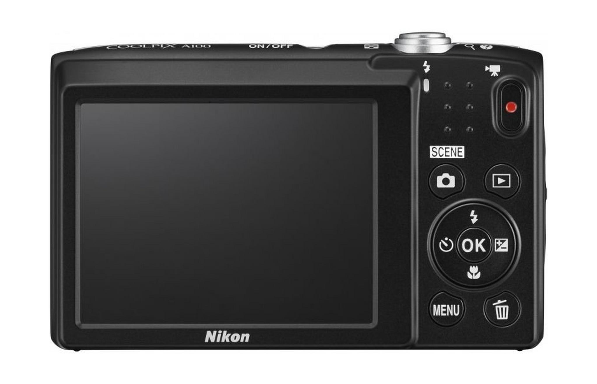 Nikon Coolpix A100 20MP Compact Digital Camera – Purple