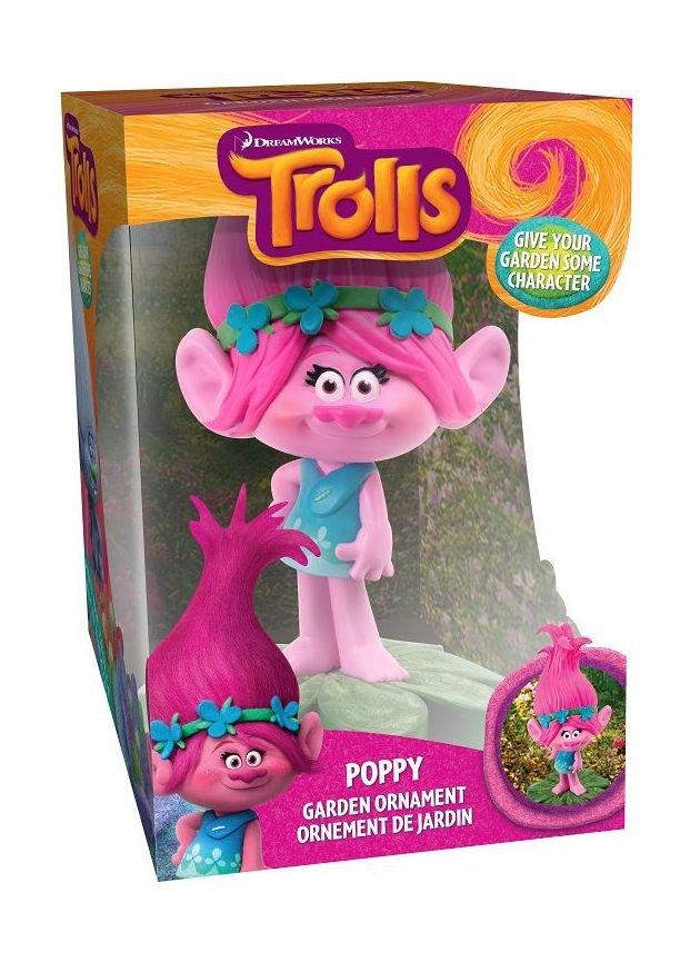 Trolls Home Garden Gnome Poppy (DWTR312) - Pink