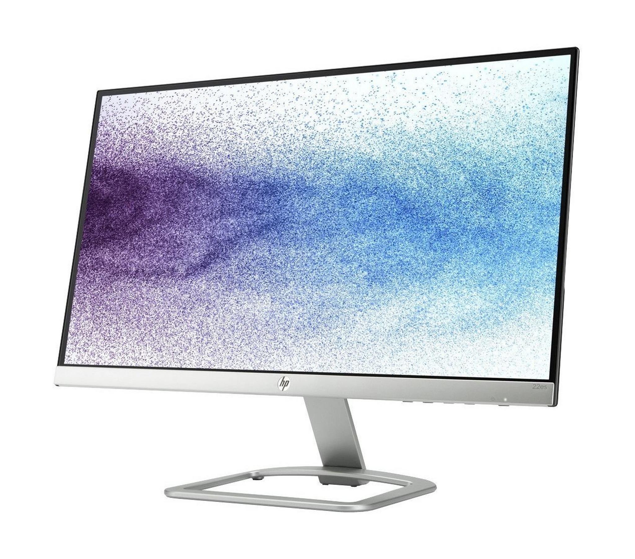 HP 22ES Full HD 21.5-inch Monitor – Silver