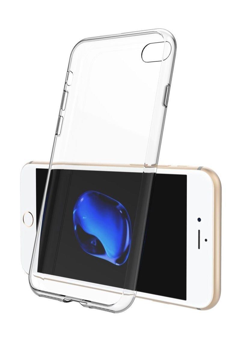 غطاء الحماية إيزي أك الشفاف لهاتف آيفون ٧  + بطارية الشحن الخارجية بقوة ٢٦٠٠ ملي أمبير