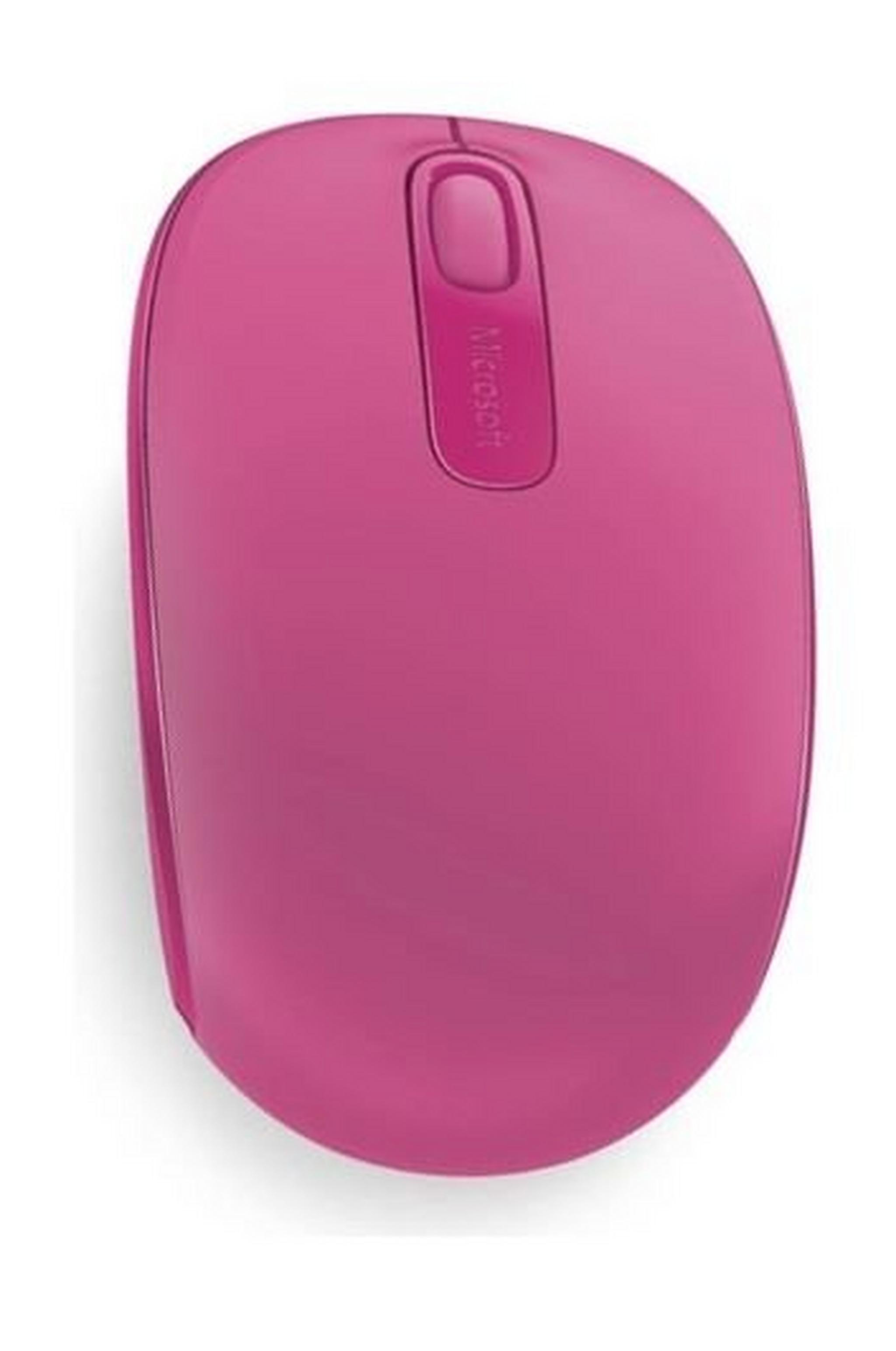 Microsoft 1850 Wireless Mobile Mouse - Pink