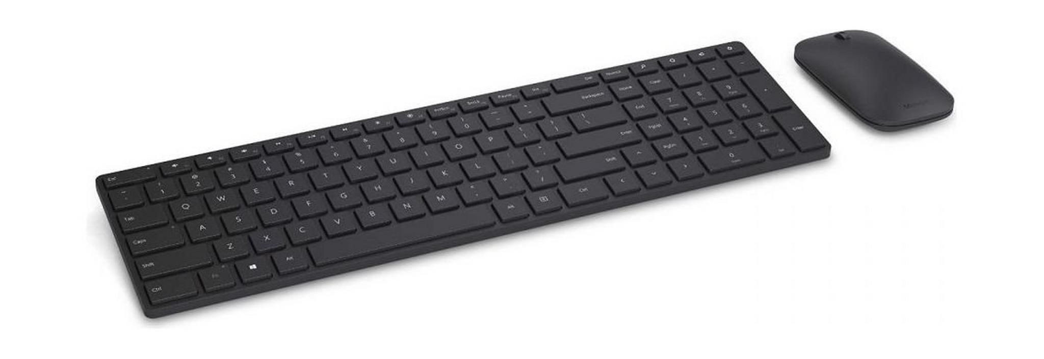 Microsoft Designer Bluetooth Desktop Keyboard and Mouse – Black
