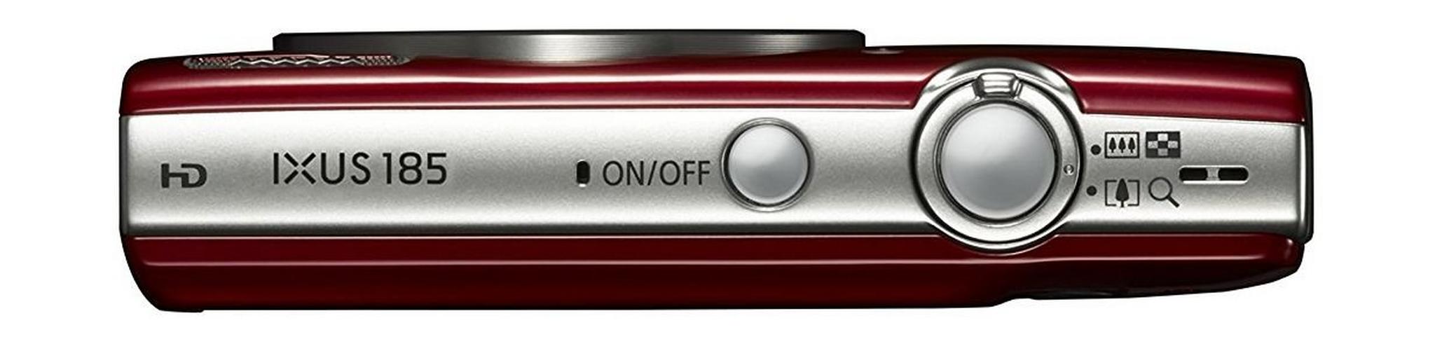 Canon IXUS 185 Digital Camera, 20MP 2.7-inch LCD Display – Red