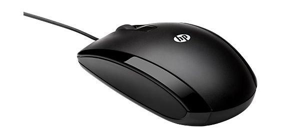 HP X500 Wired Mouse (E5E76AA) - Black