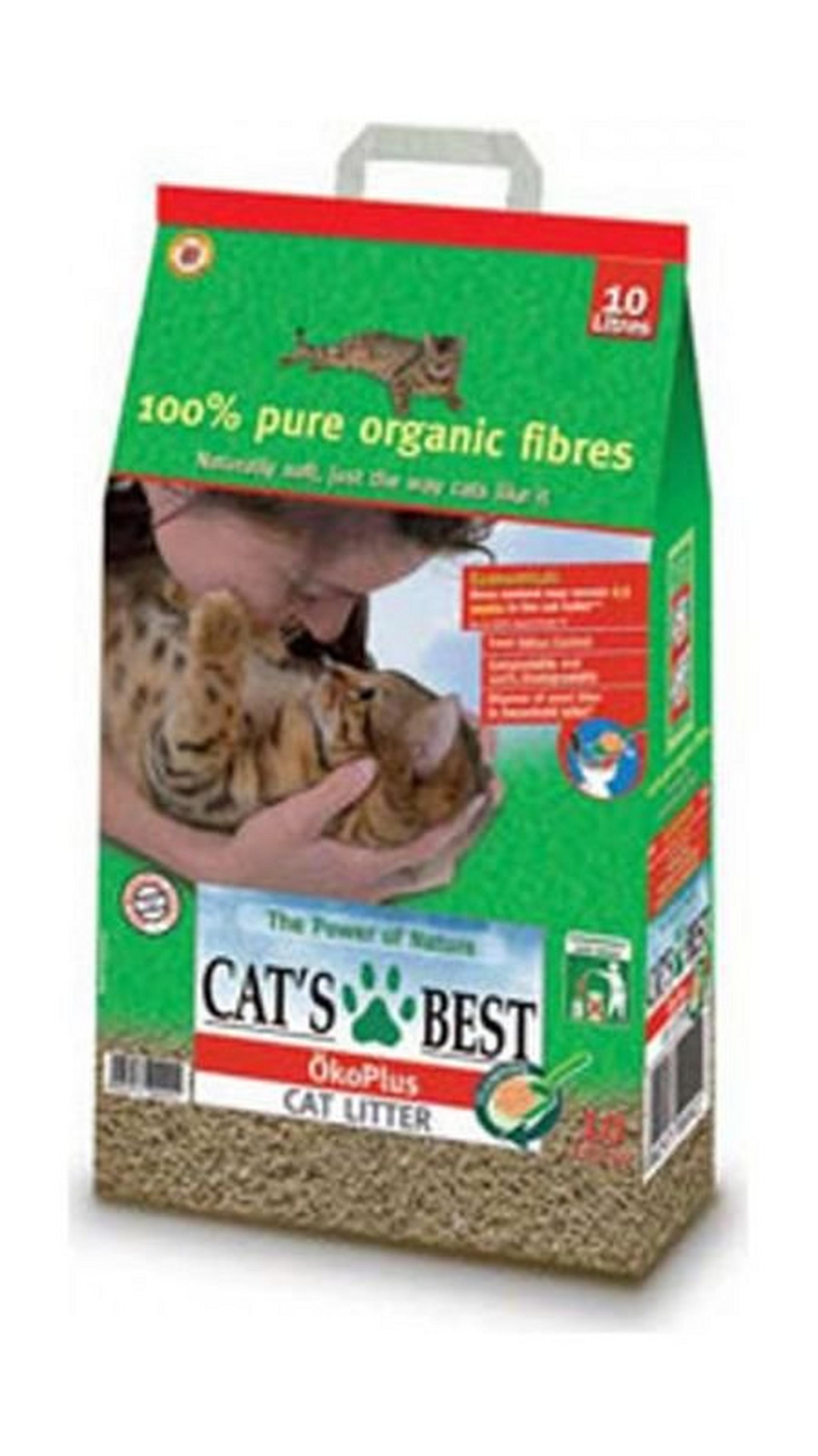 JRS Best Oko Plus Natural Organic Fibers For Cats - 10 Liters