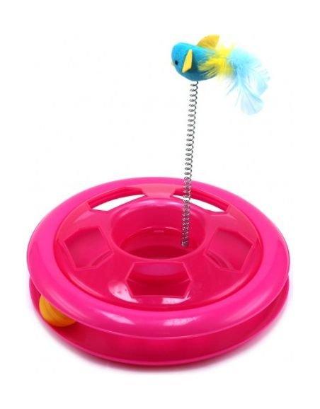 Pawise Kitty Roundabout Cats Toy - 26cm Price in Kuwait - Xcite